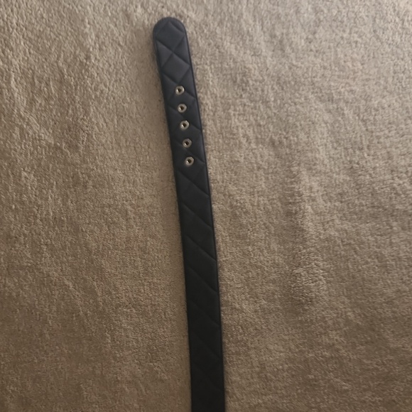 Tailored Sportsman Suede Grey Quilted Belt - Medium - Picture 9 of 12